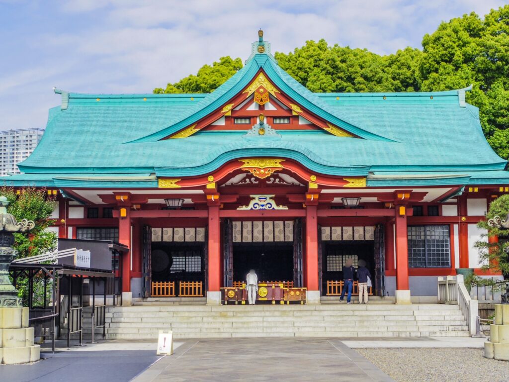 日枝神社拝殿